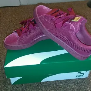 Suede Burandy Pumas