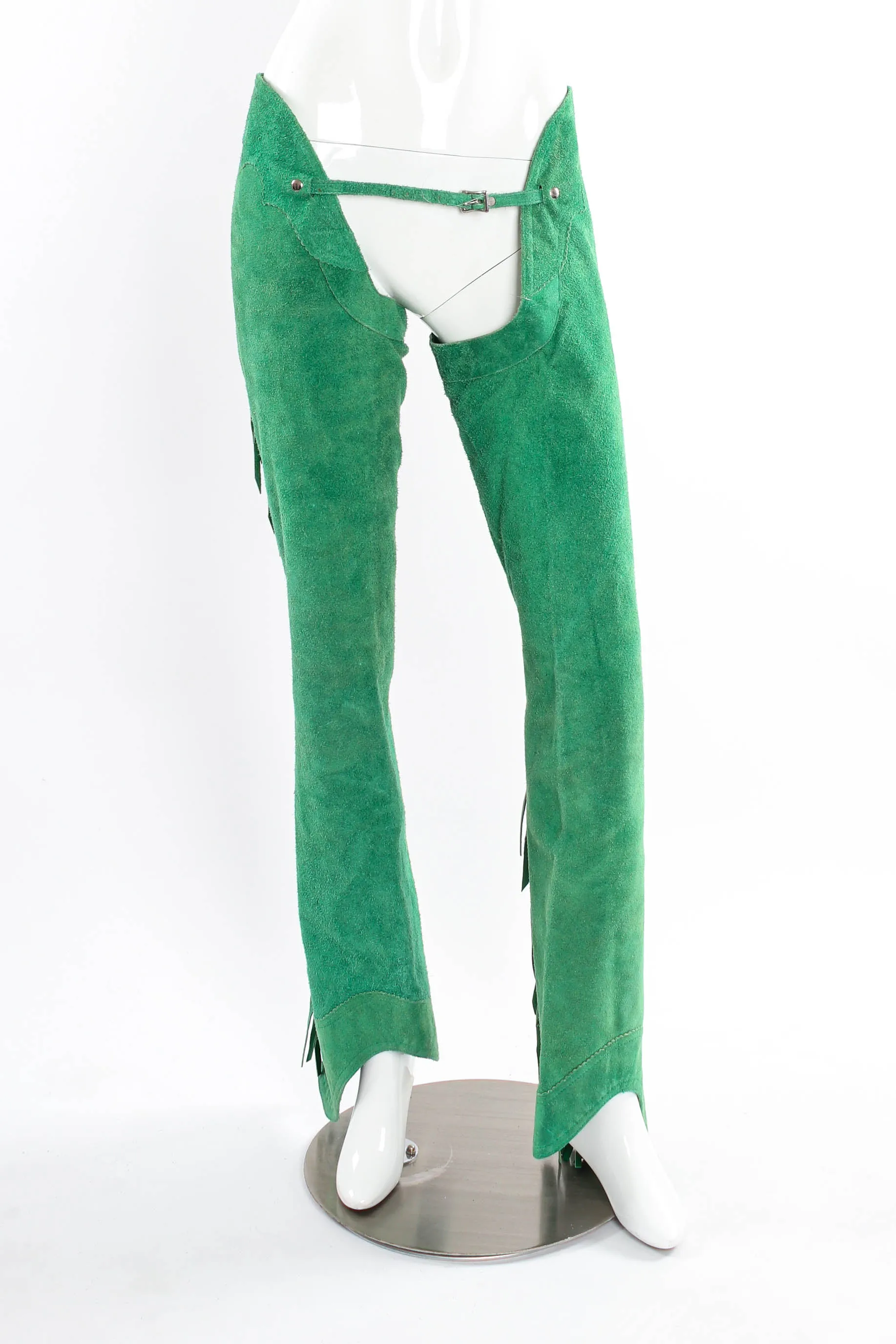 Suede Fringe Chaps
