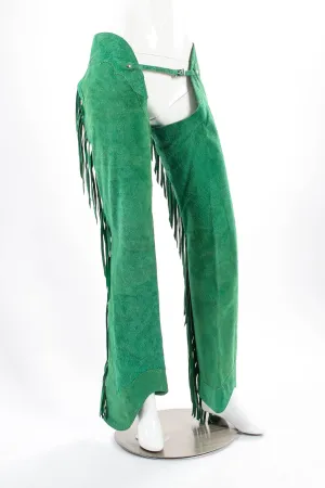 Suede Fringe Chaps