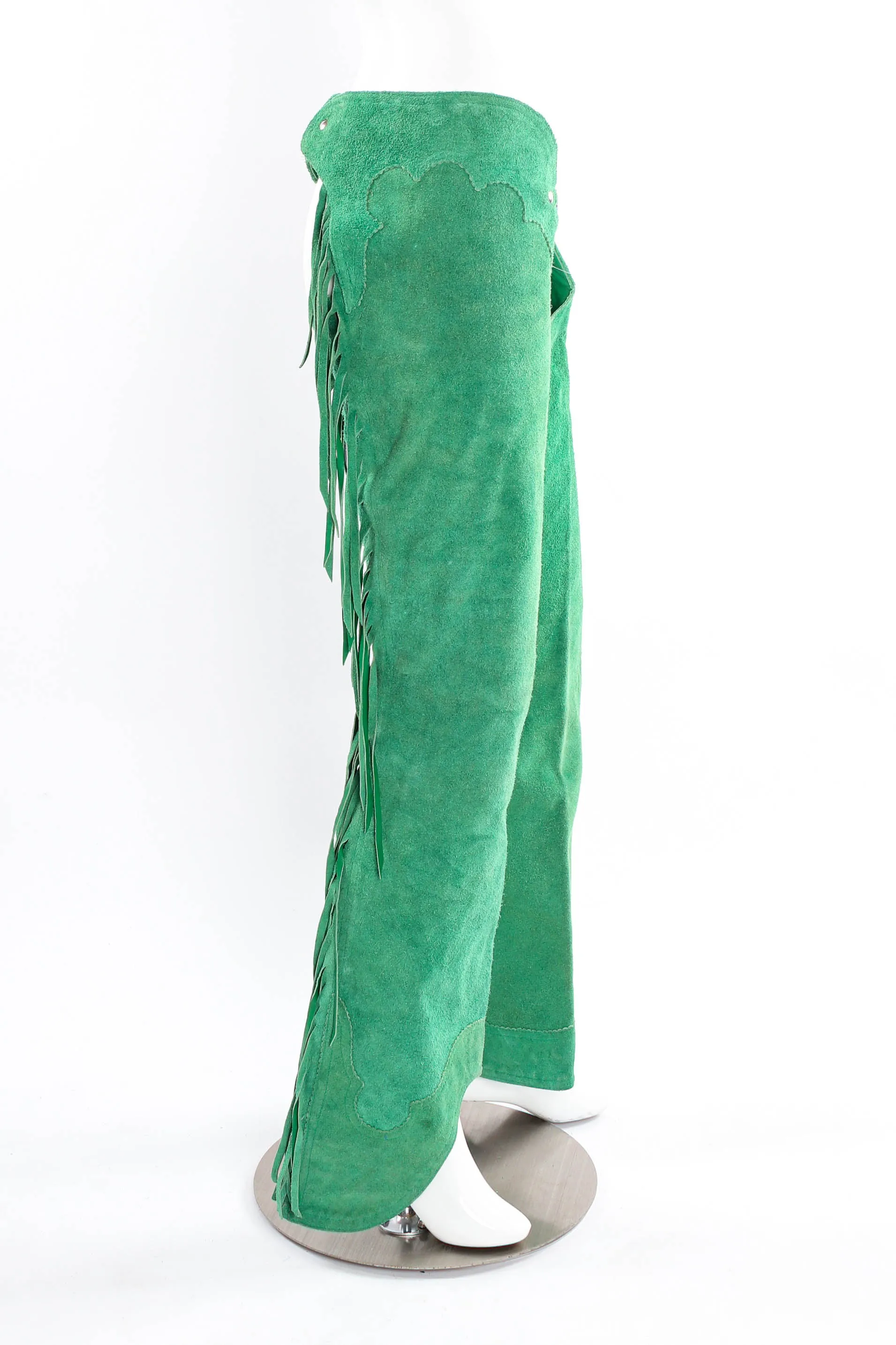 Suede Fringe Chaps