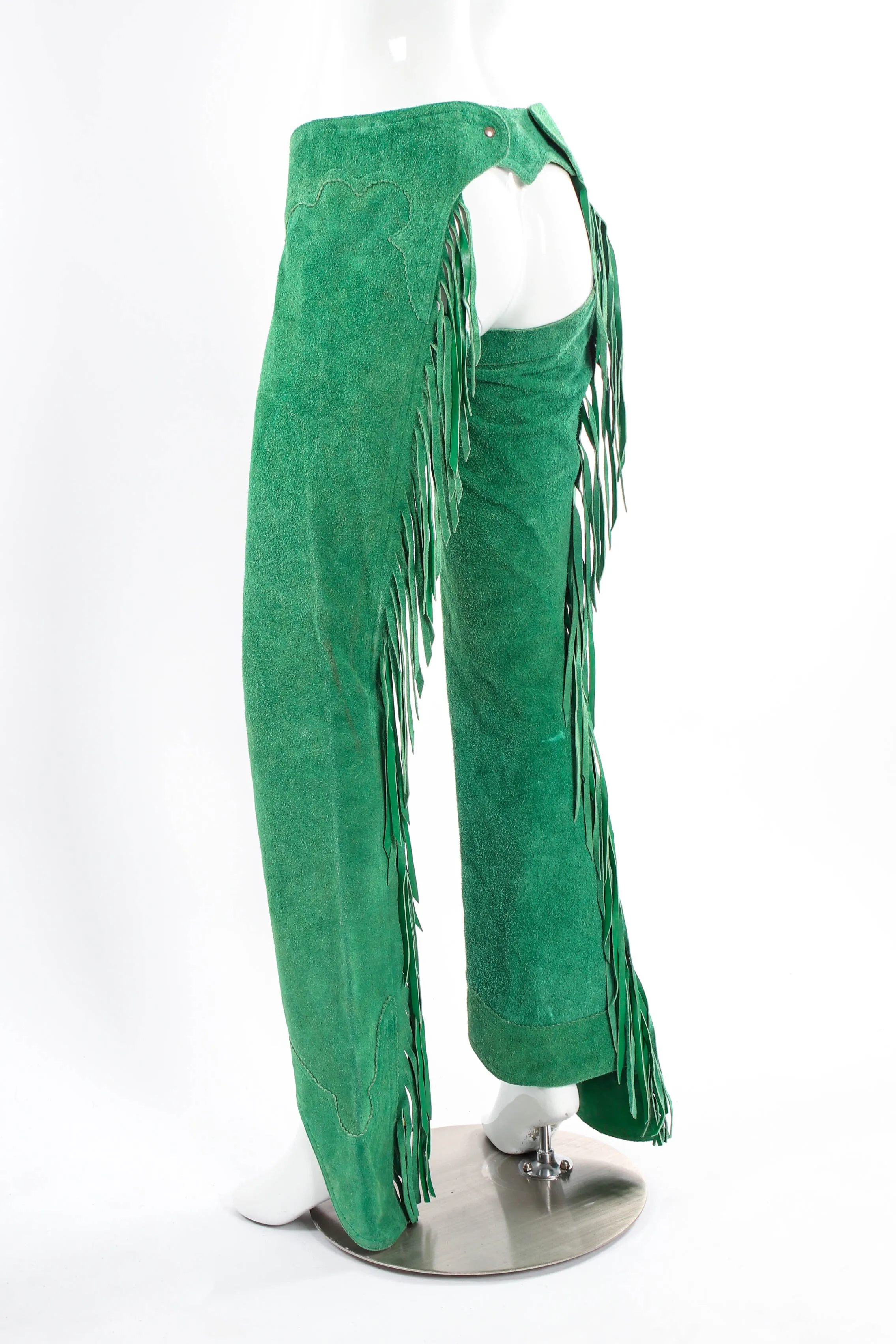 Suede Fringe Chaps