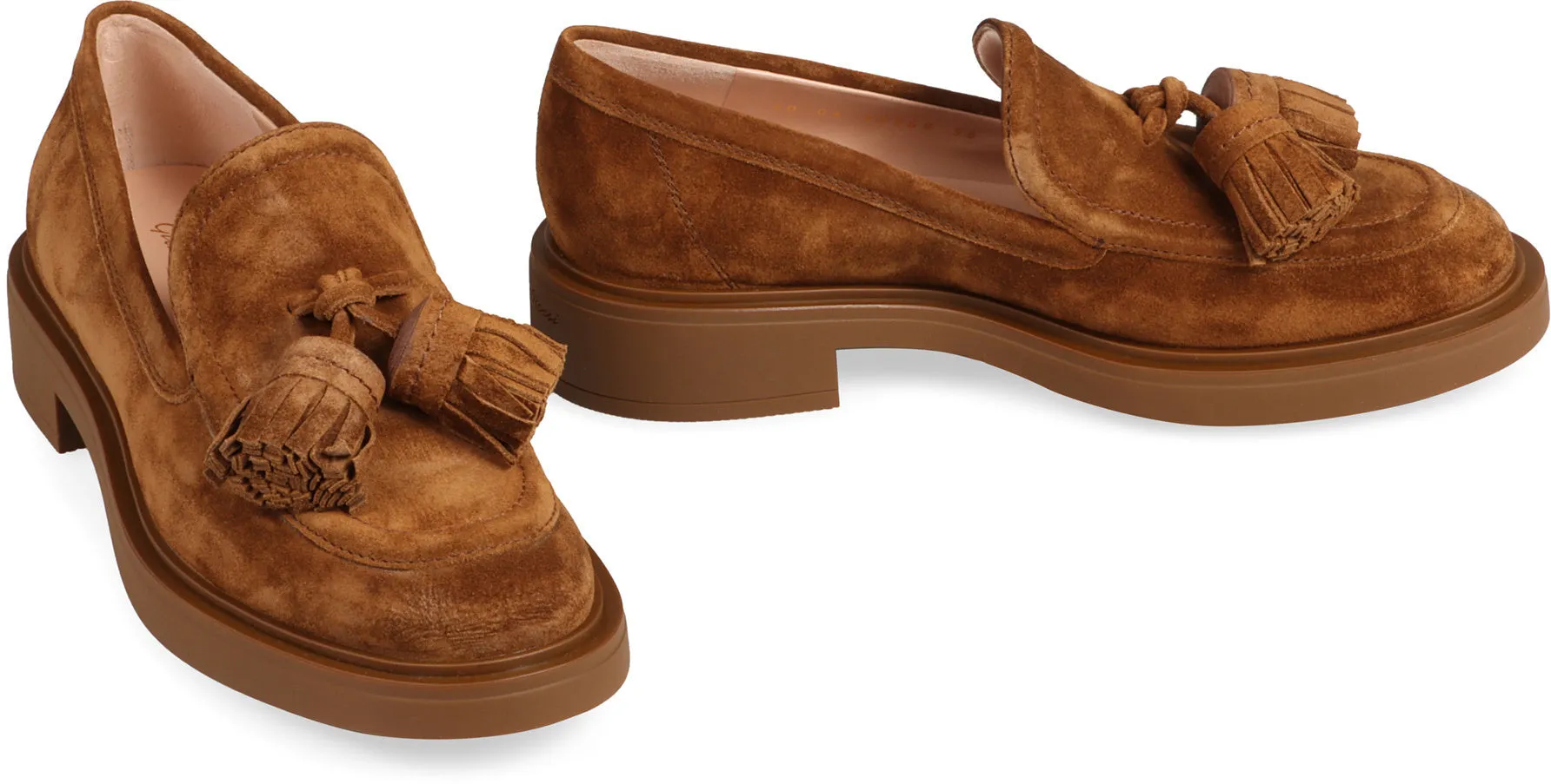 Suede loafers