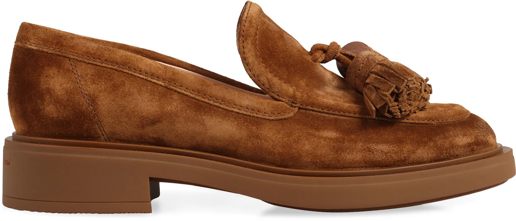 Suede loafers