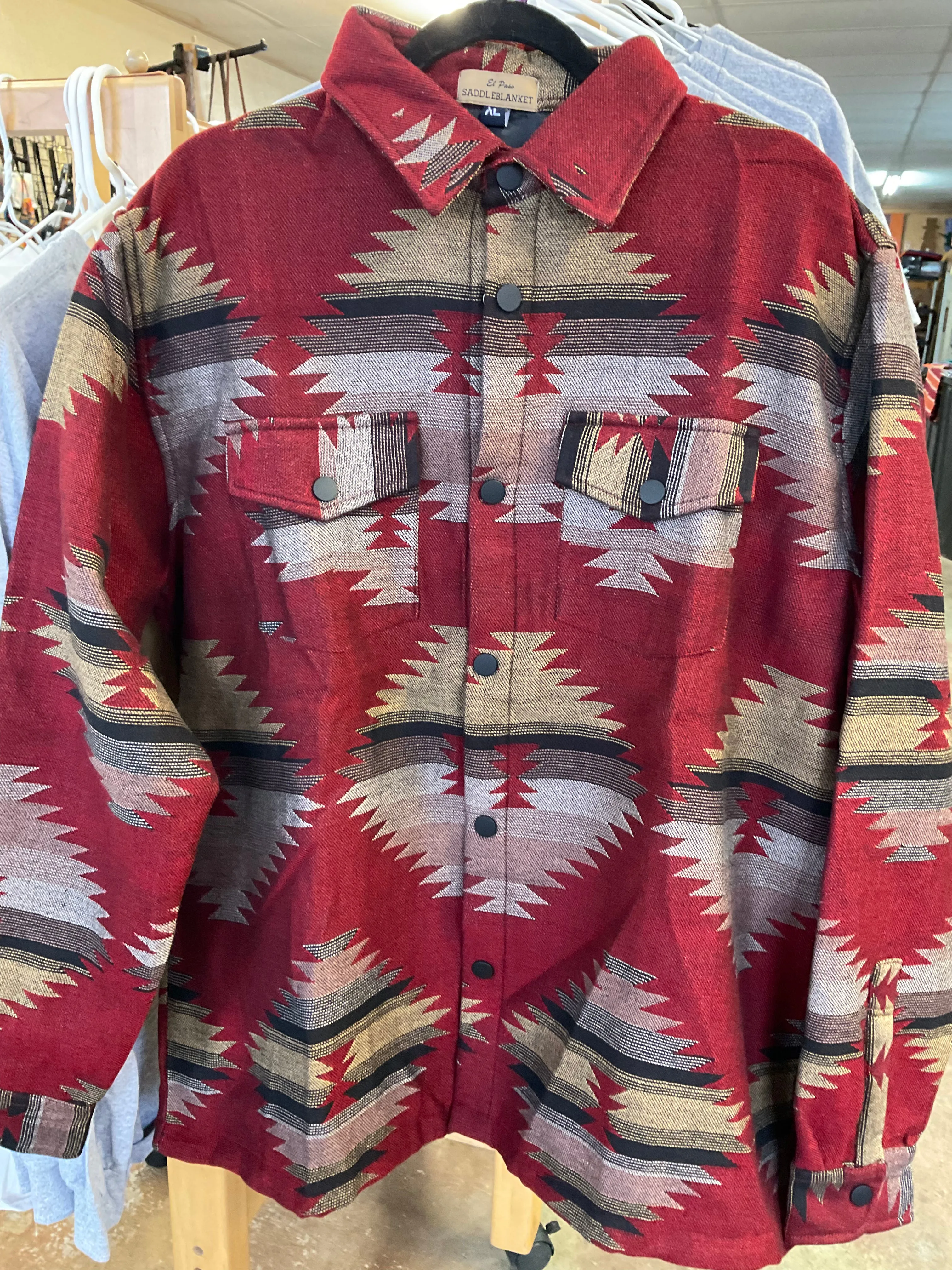 SW Woven Print Jacket