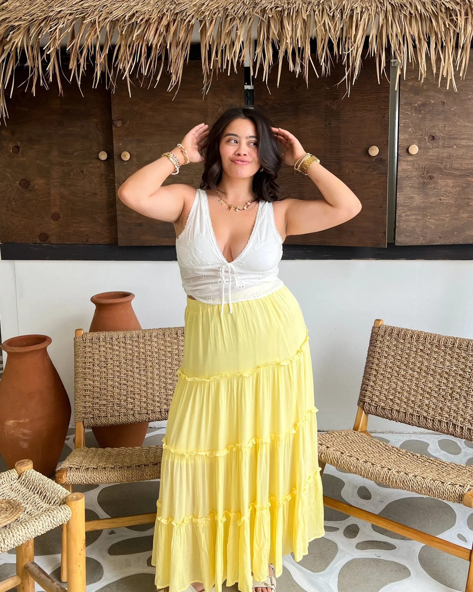 Sweet Mornings Eyelet Top