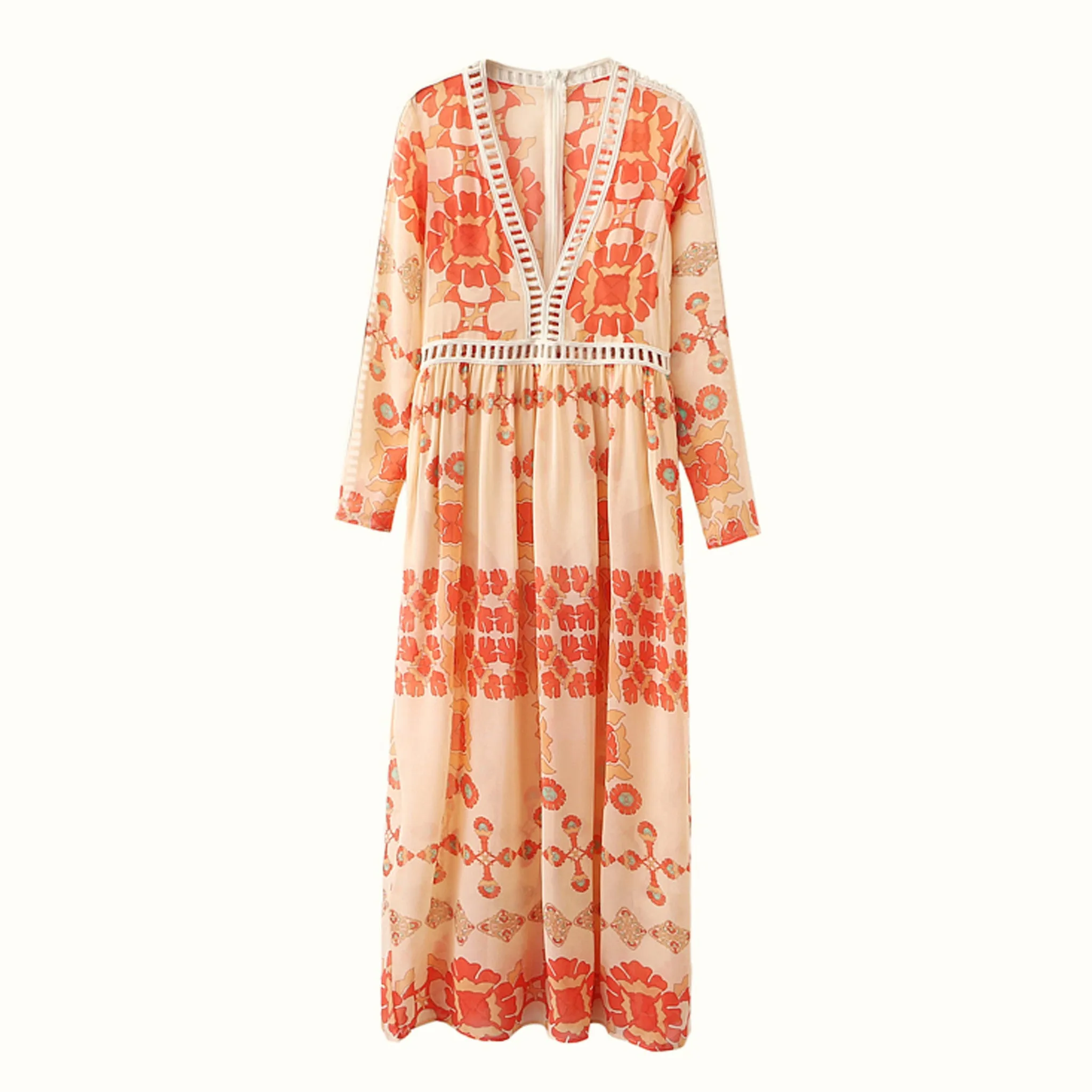The Medallion Maxi Dress