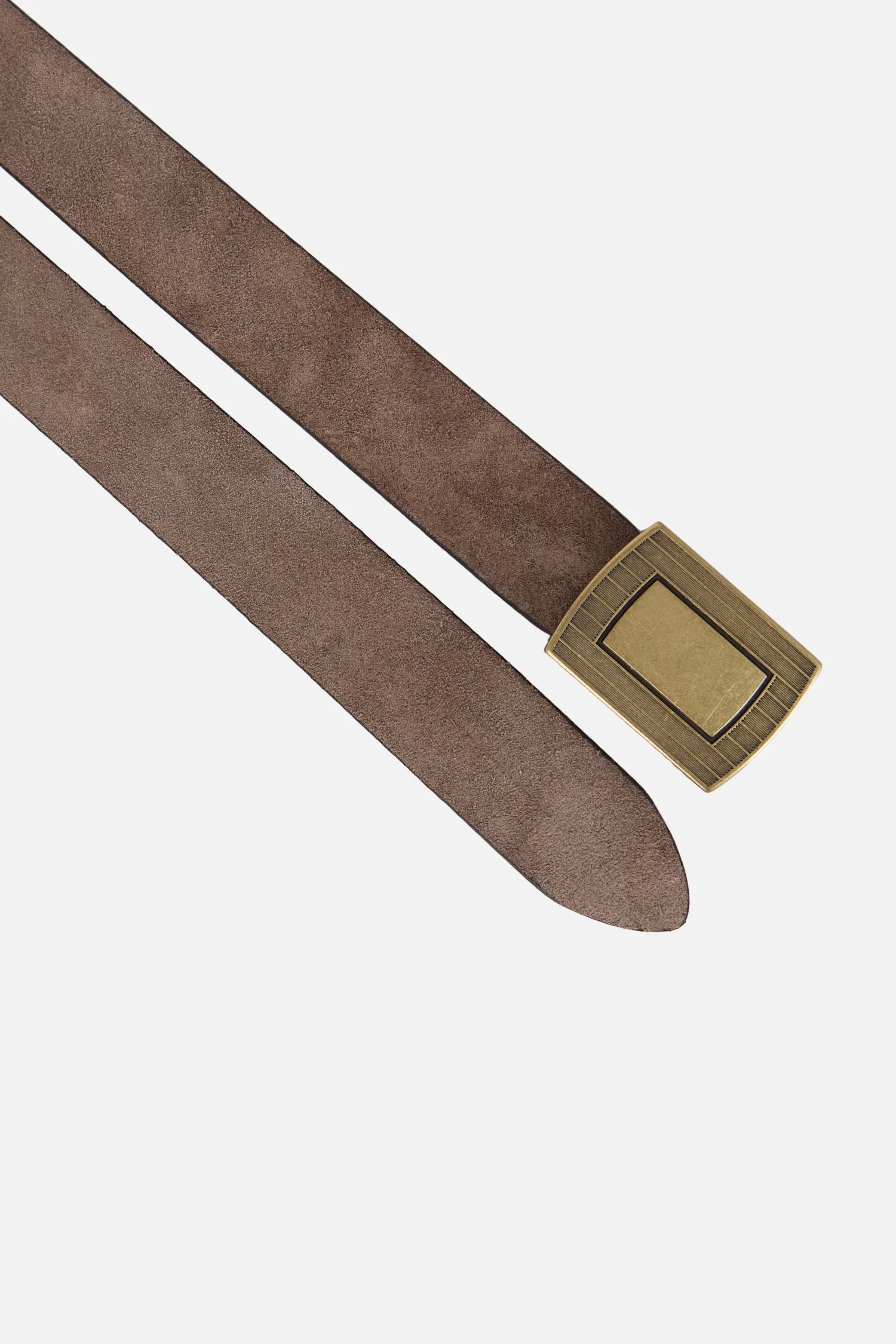 Thin Square Buckle Belt