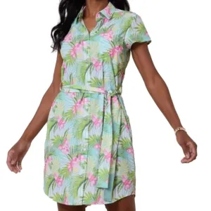 Tommy Bahama Coast Jungle Royal IlandZone  Sleeveless Dress XXS Fits like Small