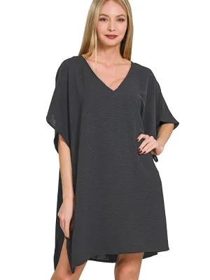 Vacay Mode Cover-Up - Black