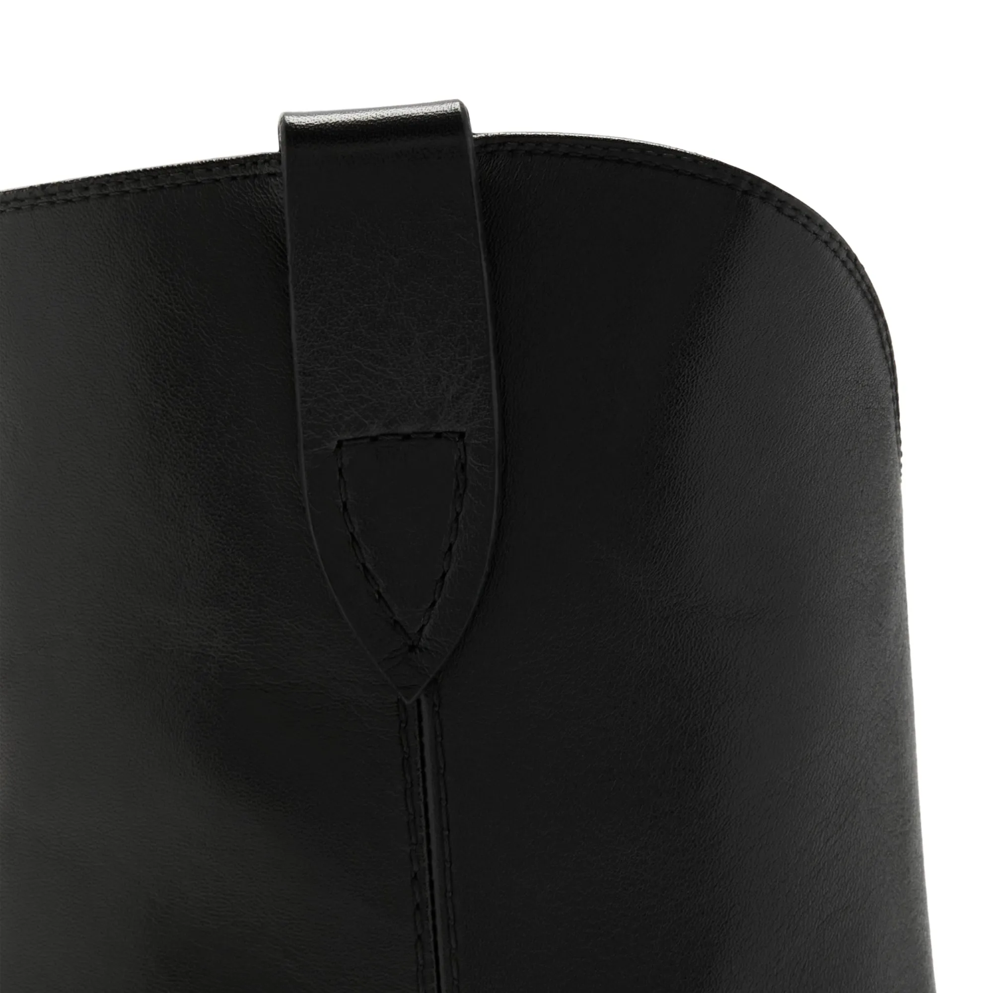 Vendôme Louane black calfskin leather boots
