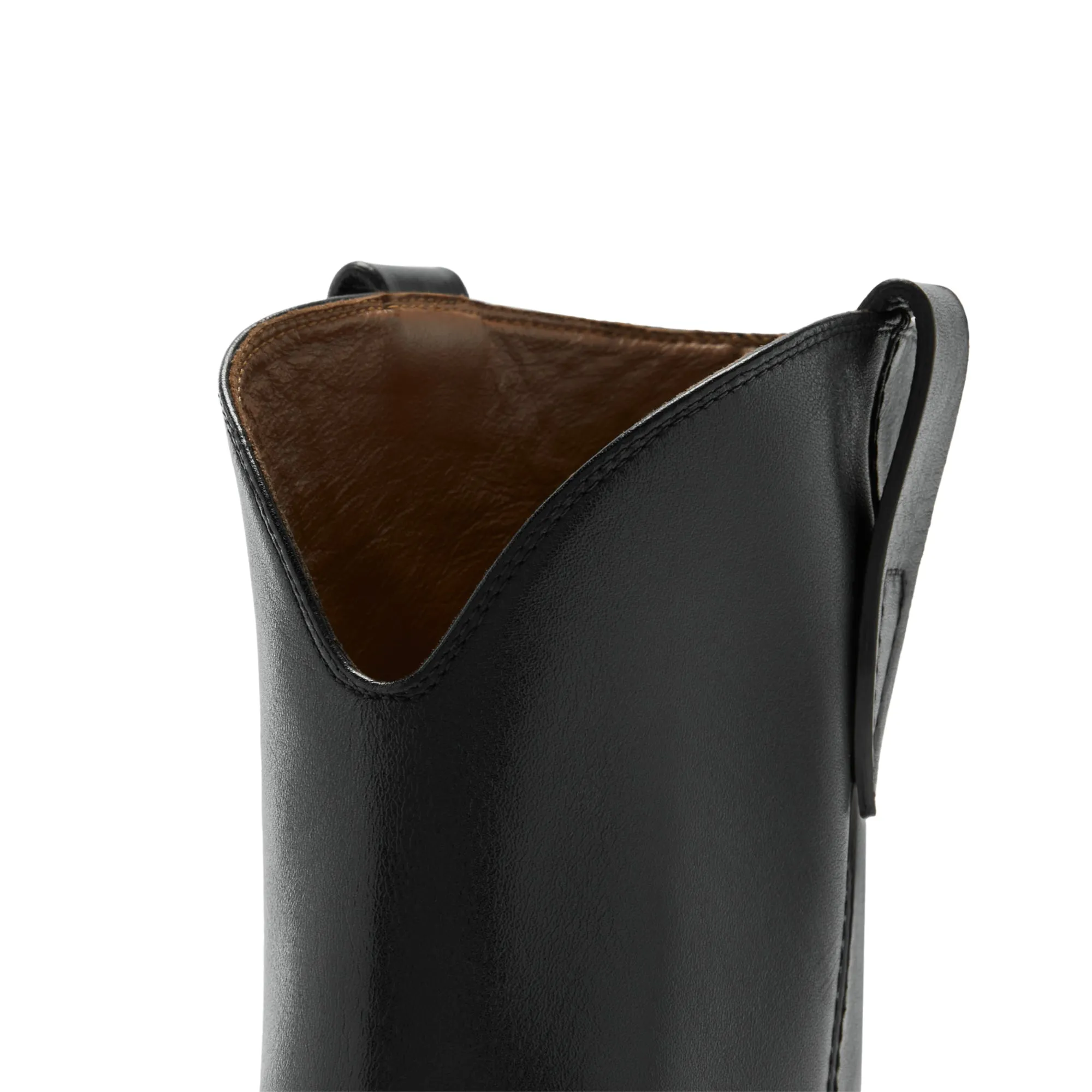 Vendôme Louane black calfskin leather boots