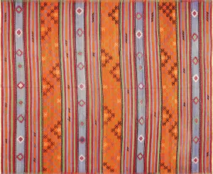 Vintage Turkish Kilim - 6'4" x 7'8"