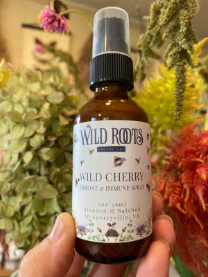 Wild Cherry Throat & Immune Spray