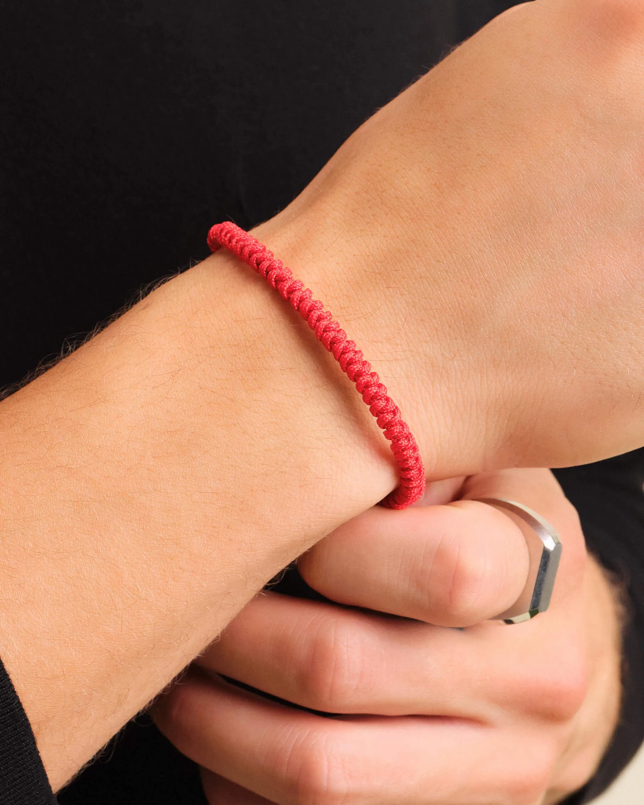 Woven Bracelet - Red