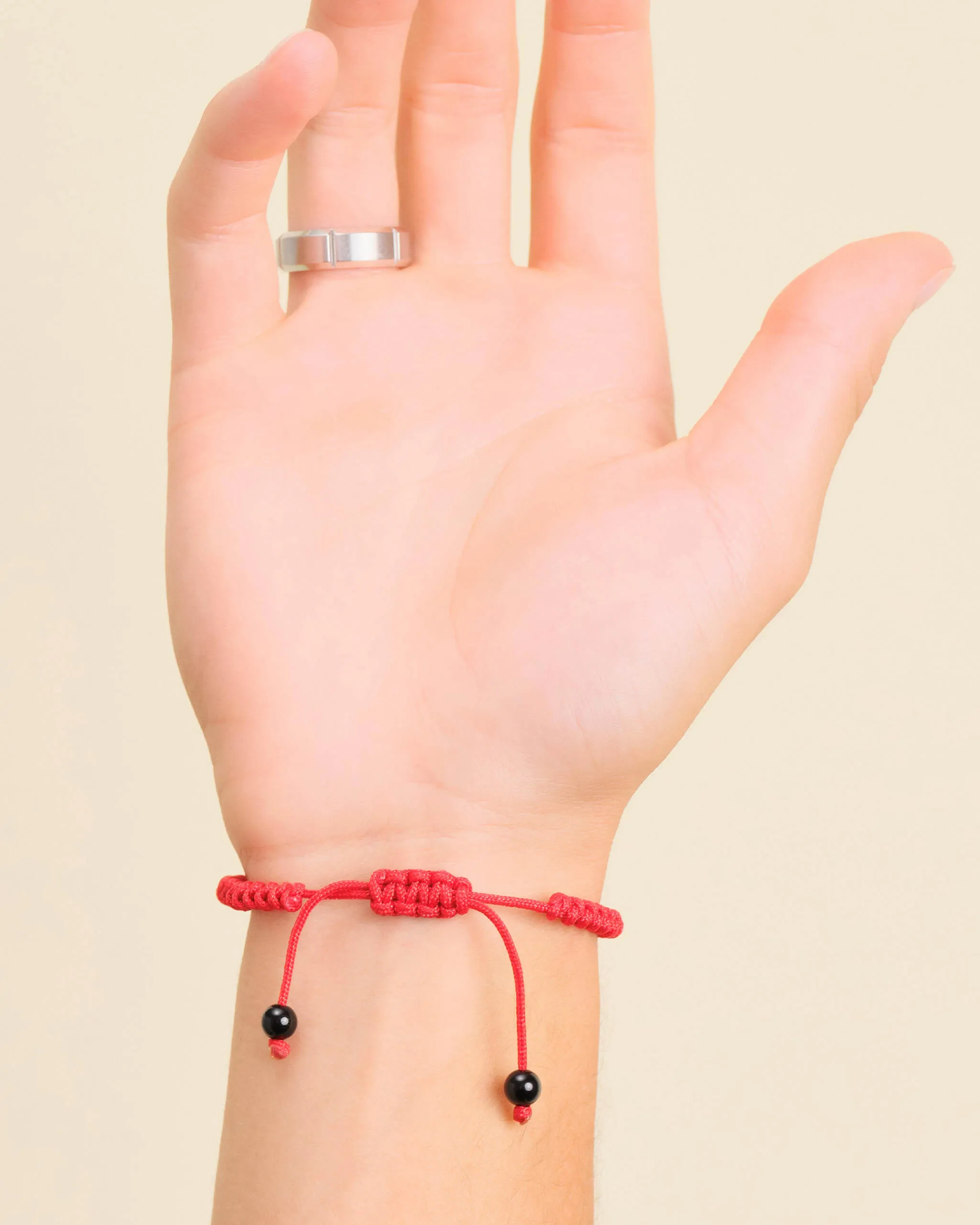 Woven Bracelet - Red