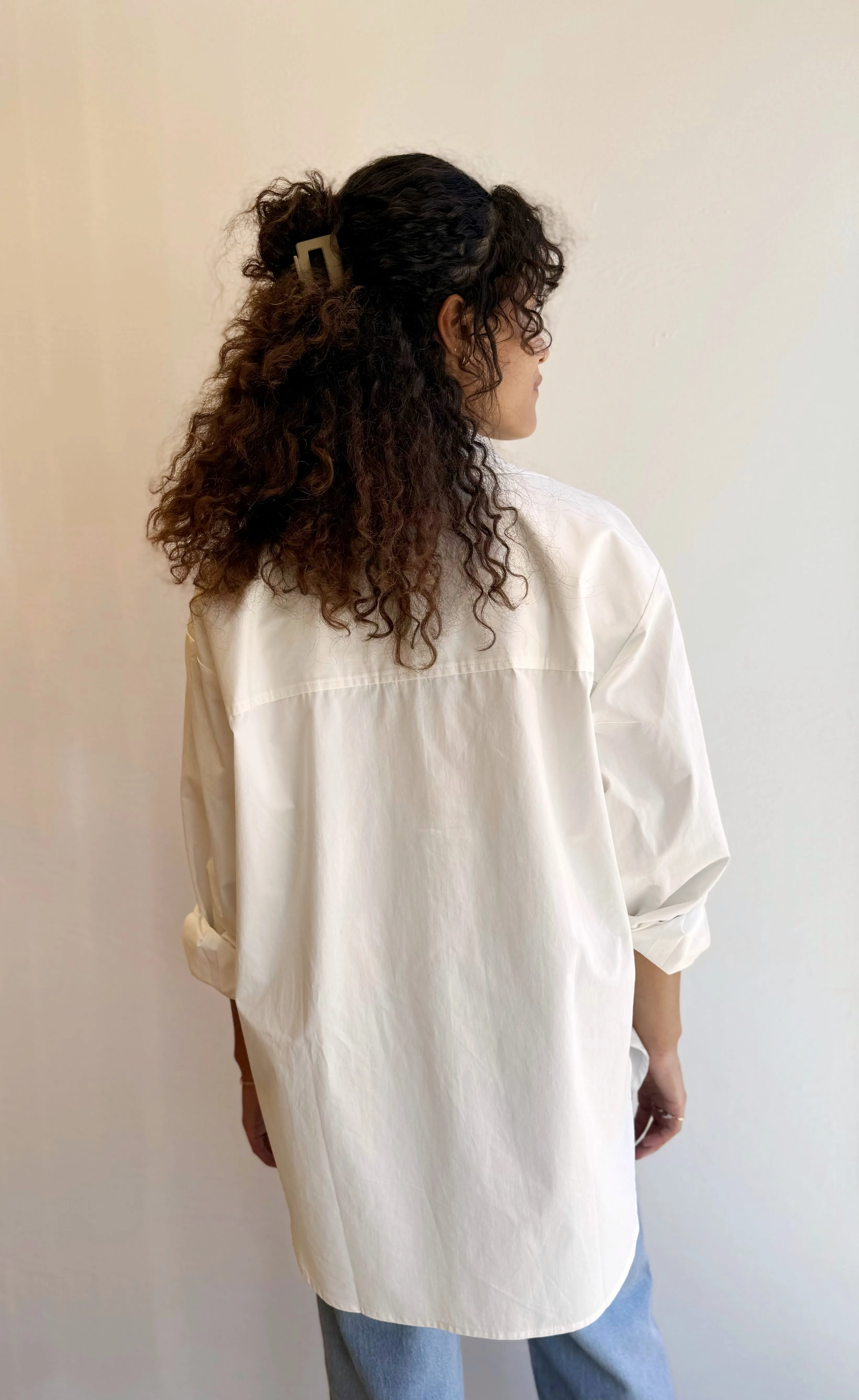 Woven cotton MARGOT button down