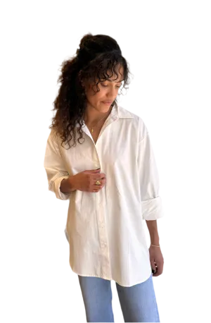 Woven cotton MARGOT button down