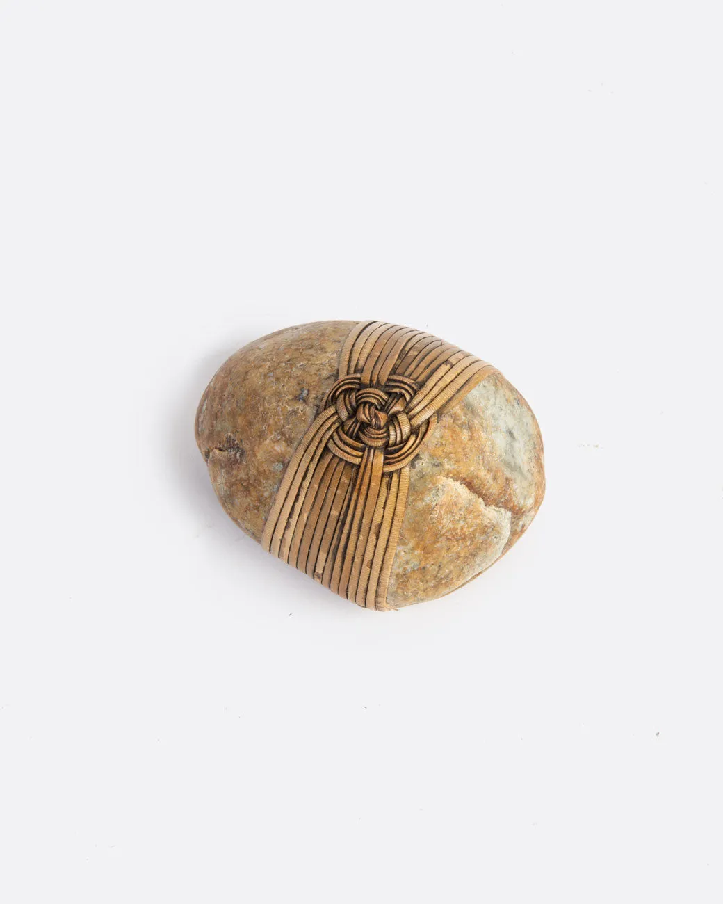 Woven Grass Blessing Stone