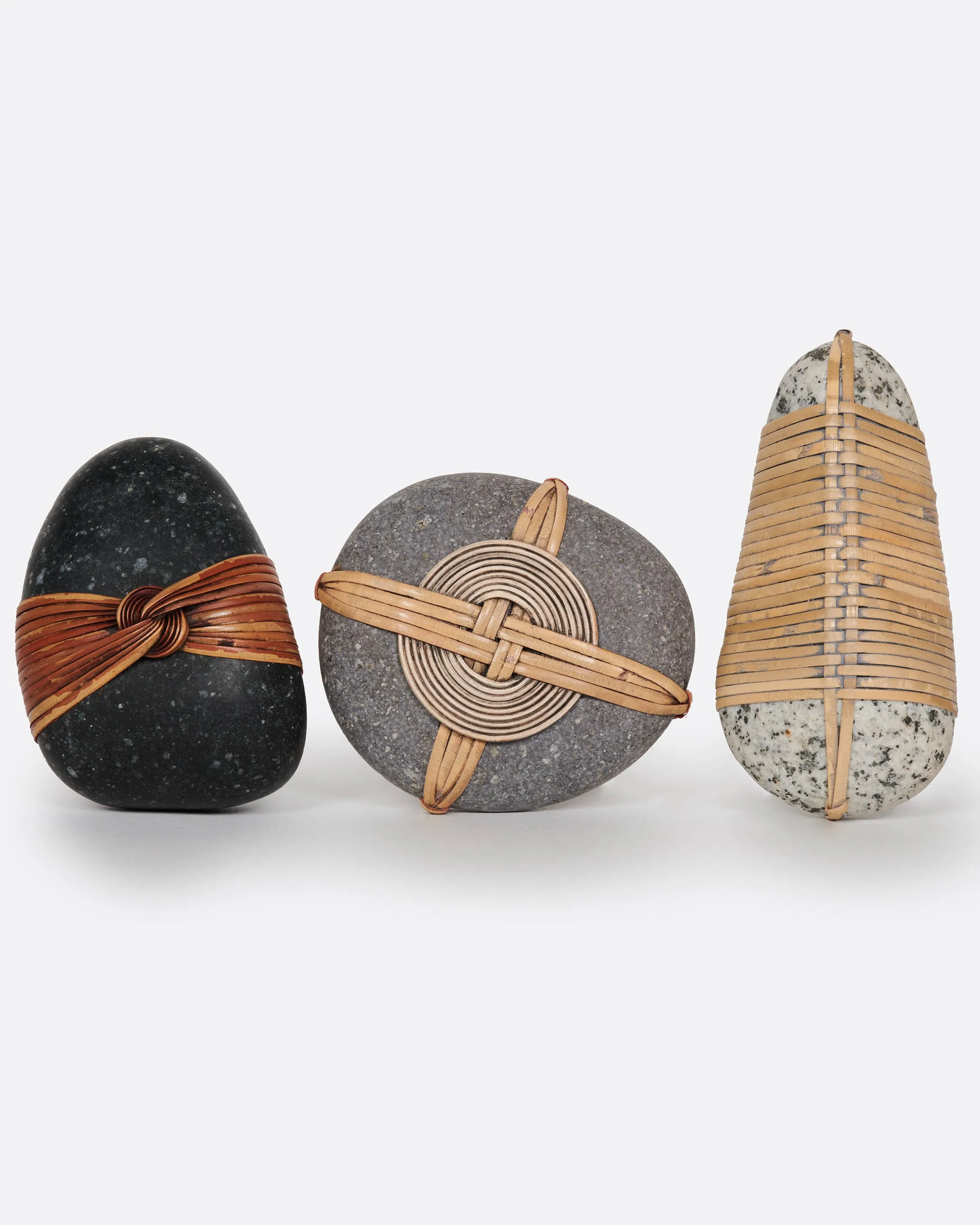 Woven Grass Blessing Stone