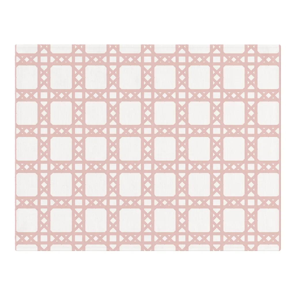 Woven Placemat - Chippendale Pink