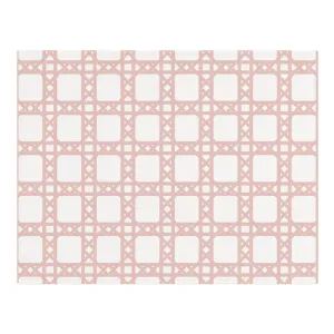 Woven Placemat - Chippendale Pink